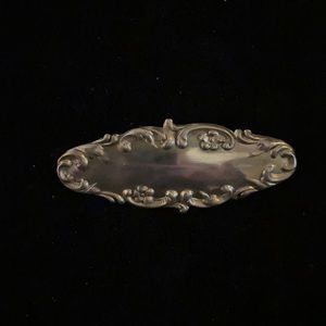 Vintage silver brooch pin